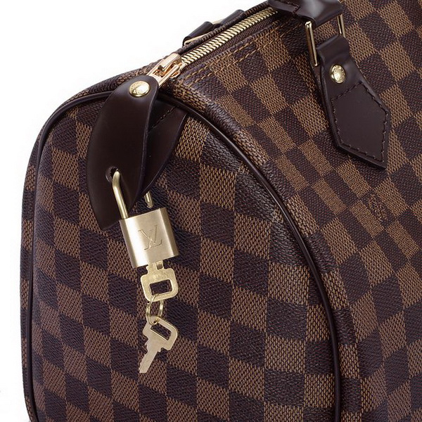 Louis Vuitton Damier Ebene Canvas Speedy 30 N41531 Louis Vuitton Damier Ebene Canvas Speedy 30 N41531